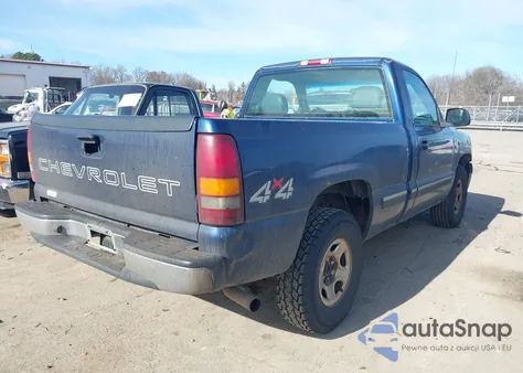 2002 Chevrolet Silverado 1500 from USA, damaged, VIN 1GCEK14V82Z172089